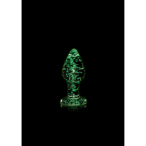 Shots Ouch! Glass Butt Plug Glow in the Dark Anal - Anal Glass Toys Buy Sex Toys in Singapore LoveisLove U4Ria