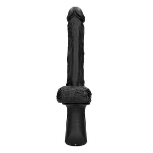 Shots Ouch! Hand Held Liquid Silicone Vibrating and Thrusting Sex Machine Black Vibrators - Realistic Vibrators  Buy Sex Toys in Singapore LoveisLove U4Ria