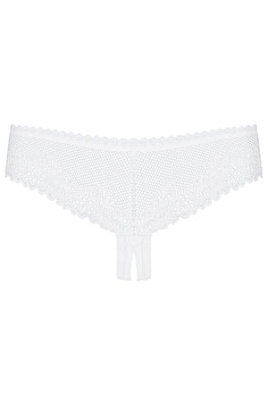 Obsessive Alabastra Crotchless Thong White S/M For Her - Women's Sexy Wear  Buy Sex Toys in Singapore LoveisLove U4Ria