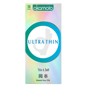 Okamoto Ultra Thin Condoms 10pcs Buy in Singapore LoveisLove U4Ria 