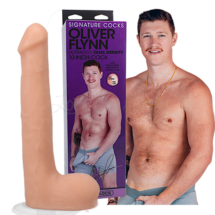 Doc Johnson Vac-U-Lock Realistic Cock Oliver Flynn ULTRASKYN Cock