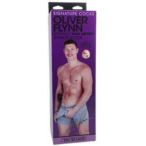 Doc Johnson Vac-U-Lock Realistic Cock Oliver Flynn ULTRASKYN Cock Dildo - Realistic Dildos Buy Sex Toys in Singapore LoveisLove U4Ria