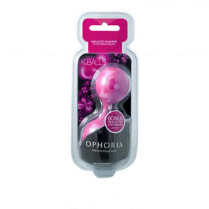 Ophoria Silicone Kegel Exercise Balls Pink