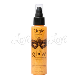 Orgie Glow Shimmering Body Oil 110 ml or Body Cream 250 ml loveislove love is love buy sex toys singapore u4ria