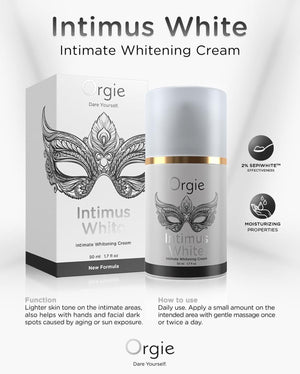 Orgie Intimus White Stimulating Cream 50 ml 1.7 fl oz New Packaging