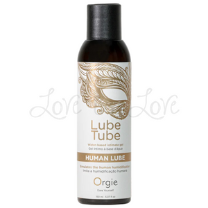 Orgie Lube Tube Human Lube Water-Based Intimate Gel 150 ML loveislove love is love buy sex toys singapore u4ria