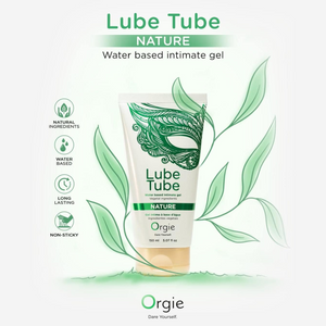 Orgie Lube Tube Nature Water-Based With Vegetal Ingredients 150 ml ( Exp 02/2026) loveislove love is love buy sex toys singapore u4ria