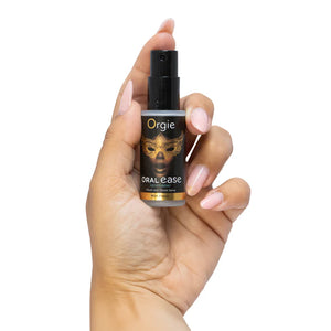 Orgie Oral Ease Deep Throat Spray 15 ML 0.5 FL OZ Enhancers & Essentials - Aromas & Stimulants  Buy Sex Toys in Singapore LoveisLove U4Ria