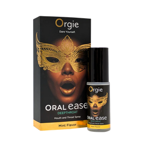 Orgie Oral Ease Deep Throat Spray 15 ML 0.5 FL OZ Enhancers & Essentials - Aromas & Stimulants  Buy Sex Toys in Singapore LoveisLove U4Ria