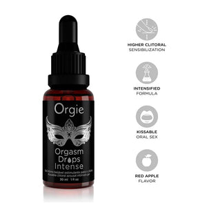 Orgie Orgasm Drops Intense Clitoral Arousal Gel 30 ml 1 fl oz