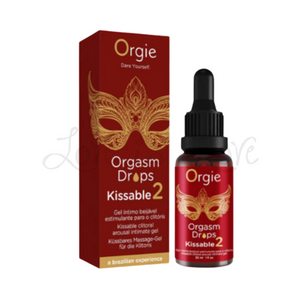 Orgie Orgasm Drops Kissable 2 Clitoral Intimate Gel 30 ML 1 FL OZ (Strong Stimulation) loveislove love is love buy sex toys singapore u4ria