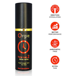 Orgie Time Lag 2 Delay Spray 10ml (Next Generation)