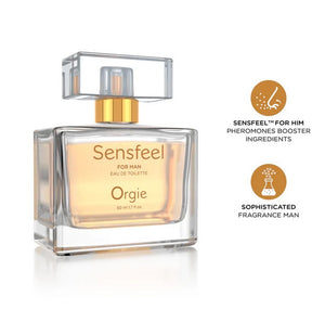 Orgie Sensfeel For Man Eau De Toilette Pheromone Booster Exhale Attraction