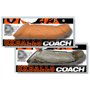Oxballs Coach Cocksheath with GAPE-FIT base and Adjust-Fit Extender