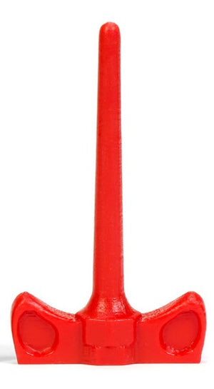 Oxballs Dick Screw Spike Red Silicone Sound OX-1219