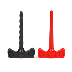 Oxballs Dick Screw Spike Red Silicone Sound OX-1219