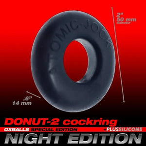 Oxballs Do-Nut-2 Special Edition Velvet Feel Night Black Buy in Singapore LoveisLove U4Ria 