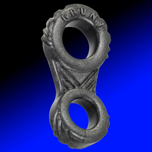 Oxballs GRUNT 8-ball Treaded Silicone Cock & Ball Ring Smoke hand poured platinum silicone. Buy Oxballs in Singapore LoveisLove U4Ria