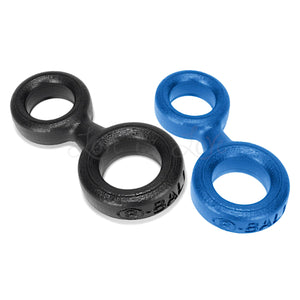 Oxballs 8-Ball Cock Ring and Ball Stretcher Black or Blue Liquid Platinum Silicone hand poured. Buy Oxballs in Singapore LoveisLove U4Ria