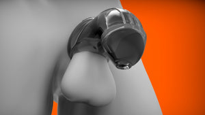 Oxballs Atomic Jock Cock-Lock Cock Cage Chastity Sheath