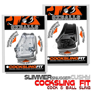 Oxballs Cocksling Fit Cock and Ball Sling OX-3209 For Him - Oxballs C&B Toys  Buy Sex Toys in Singapore LoveisLove U4Ria