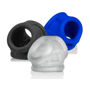 Oxballs Oxsling Power Sling Cocksling and Ball Stretcher in Clear Ice, Black Ice, and Cobalt Ice. Buy Premium Plus-Silicone Rings in Singapore LoveisLove U4Ria Online Shop - Discreet Shipping