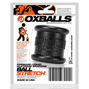 Oxballs Neo Tall Premium Silicone Ball Stretcher Black or Blueballs Metallic Buy in Singapore LoveisLove U4Ria 