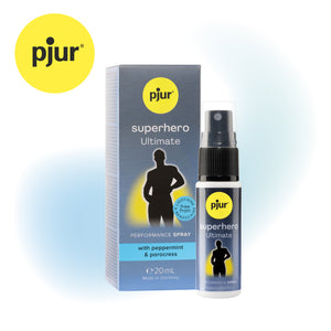 Pjur Superhero Ultimate Performance Spray 20 ML with Peppermint and Paracress Buy in Singapore LoveisLove U4Ria