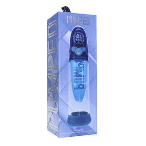 Shots Pumped Aqua-Pro Submersible Automatic Pump AI Enabled Black or Blue For Him - Penis Pumps & Enlargers Buy Sex Toys in Singapore LoveisLove U4Ria