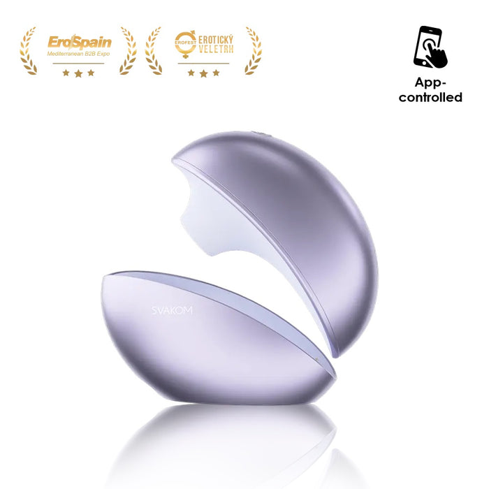 Svakom Pulse Galaxie App-Controlled Clitoral Stimulator with Starlight Projector (Creates Starry Display)