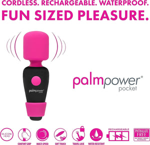 PalmPower Pocket Mini Wand Vibrator