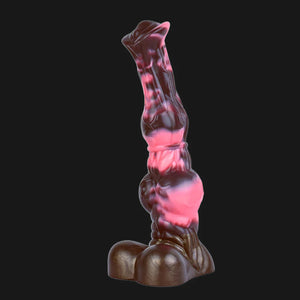 Gold Knight or Phantom Knight Horse Large Fantasy Silicone Dildo with Suction Cup 10 InchDildos - Large & Unique Dildos Buy Sex Toys in Singapore LoveisLove U4Ria