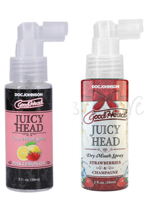 Doc Johnson GoodHead Jucy Head Dry Mouth Spray 2 fl. oz 59 ML (Limited Period Sale)