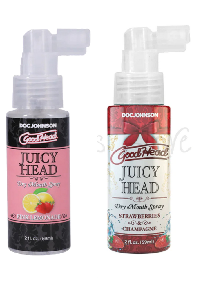 Doc Johnson GoodHead Jucy Head Dry Mouth Spray 2 fl. oz 59 ML