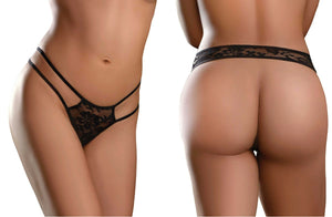 Hookup Panties Butt Plug With  Crotchless Love Garter or Pleasure Pearls  (Fits Small to Large Sizes)