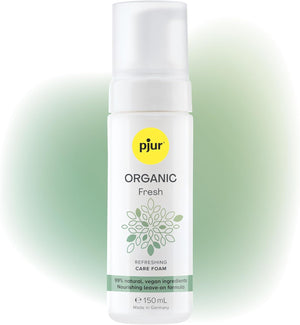 Pjur Organic Fresh Refreshing Care Foam 150 ML Enhancers & Essentials - Hygiene & Intimate Care Buy Sex Toys in Singapore LoveisLove U4Ria