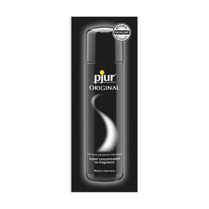 Pjur Original Silicone Based Lubricant 1.5 ml or 10ml or 30ml or 100ml or 250ml or 500ml or 1000ml (All Newly Arrived) Buy in Singapore LoveisLove U4Ria  Lubes & Toy Cleaners - Silicone Based Pjur 