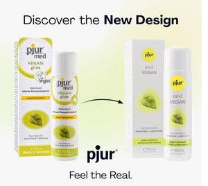 Pjur Med Vegan Glide Water based Lubricant 100 ML 3.4 FL OZ (New Packaging Design)