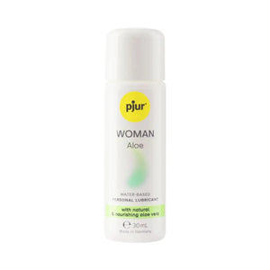 Pjur Woman Aloe Water Based Personal Lubricant 30 ML or 100 ML (Brand New Box Image)