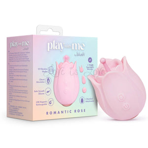Play With Me Romantic Rose Vibrator With 3 Rosebud Attachments Buy in Singapore LoveisLove U4Ria 