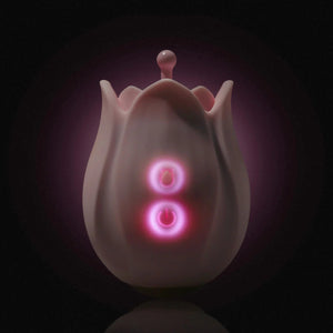 Play With Me Romantic Rose Vibrator With 3 Rosebud Attachments Buy in Singapore LoveisLove U4Ria 