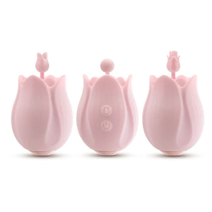 Play With Me Romantic Rose Vibrator With 3 Rosebud Attachments Buy in Singapore LoveisLove U4Ria 