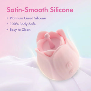 Play With Me Romantic Rose Vibrator With 3 Rosebud Attachments Buy in Singapore LoveisLove U4Ria 