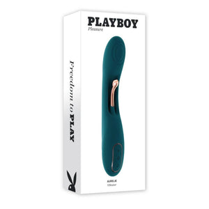 Playboy Aurelie Vibration & Thrusting Silicone G-Spot Tickling Vibrator