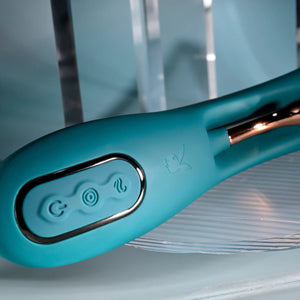 Playboy Aurelie Vibration & Thrusting Silicone G-Spot Tickling Vibrator Buy in Singapore LoveisLove U4Ria 
