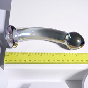 Playboy Pleasures Jewels King Glass Multi Plug Dildo Buy in Singapore LoveisLove U4Ria 