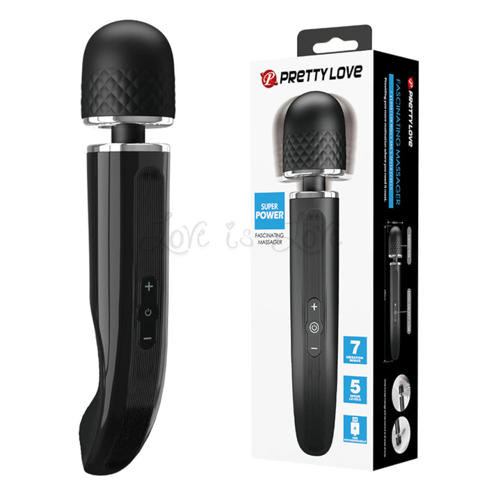 Pretty Love Super Power Charming USB Rechargeable Massager 240 MM