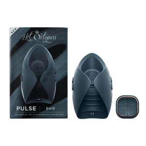 Hot Octopuss Pulse Duo V4 Rechargeable Remote Control Stroker Blue (New Model 2025) Male Masturbators - Stroke/Suck/Vibrate Buy Sex Toys in Singapore LoveisLove U4Ria