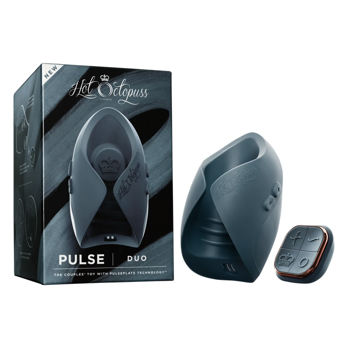 Hot Octopuss Pulse Duo V4 Rechargeable Remote Control Stroker Blue (New Model 2025)