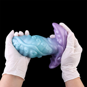 Purple Orchid Dream Octopus Fantasy Silicone Anal Plug Anal - Exotic & Unique Butt Plugs Buy Sex Toys in Singapore LoveisLove U4Ria